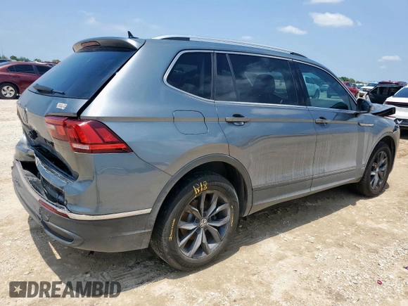 2022 Volkswagen Tiguan SE z VIN 3VV3B7AX3NM016629, wystawiony jako Copart lot #58330375 z przebiegiem 70 251 mil mil oraz Szkoda całkowita • Salvage title. Historia ofert i sprzedaży dostępna na DreamBid. Obrazek 3.