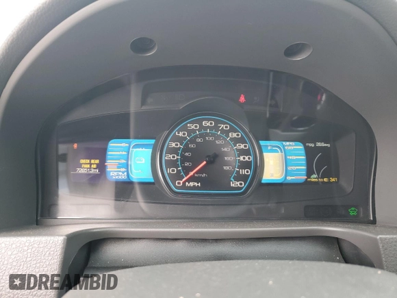 2010 Ford Fusion Hybrid z VIN 3FADP0L32AR211419, wystawiony jako Copart lot #50316755 z przebiegiem 72 651 mil mil oraz Szkoda całkowita • Salvage title. Historia ofert i sprzedaży dostępna na DreamBid. Obrazek 9.