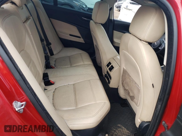 2018 Jaguar XE 25t Prestige with VIN SAJAK4FX4JCP19005, listed as a Copart auction lot 64603524 with 0 mi miles and Salvage Title. Bid and sale history available at carsss.com. Image 10.