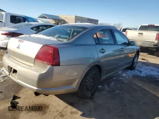 2006 Mitsubishi Galant ES with VIN 4A3AB36F46E065115, listed as a Copart auction lot 88971595 with 136,341 mi miles and Salvage Title. Bid and sale history available at DreamBid. Image 3.