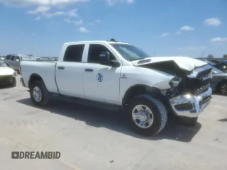 2023 Ram 2500 Tradesman with VIN 3C6UR5CL3PG636676, listed as a Copart auction lot 56949335 with 61,984 mi miles and Salvage title. Bid and sale history available at DreamBid. Image 4.