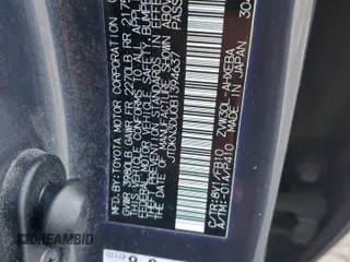 2011 Toyota Prius I with VIN JTDKN3DU0B1394637, listed as a Copart auction lot 88992735 with 195,608 mi miles and Salvage Title. Bid and sale history available at carsss.com. Image 14.