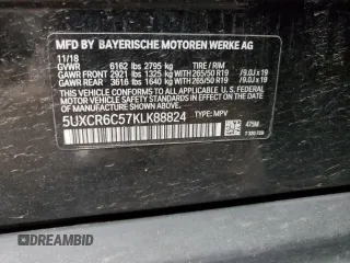 2019 BMW X5 xDrive40i z VIN 5UXCR6C57KLK88824, wystawiony jako Copart lot #47605315 z przebiegiem 154 364 mil mil oraz Szkoda całkowita • Salvage title. Historia ofert i sprzedaży dostępna na DreamBid. Obrazek 13.