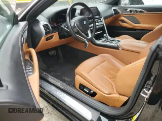 2020 BMW 8 Series 840i with VIN WBADZ4C07LCE88649, listed as a Copart auction lot 46906535 with 38,604 mi miles and Salvage title. Bid and sale history available at DreamBid. Image 8.