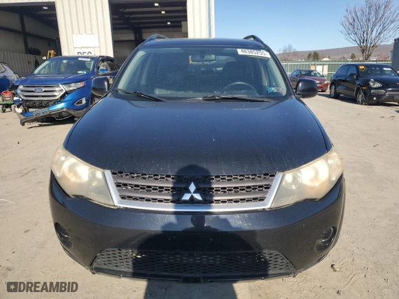 2007 Mitsubishi Outlander LS with VIN JA4MT31X67U010809, listed as a Copart auction lot 48385255 with 146,506 mi miles and Salvage Title. Bid and sale history available at carsss.com. Image 5.