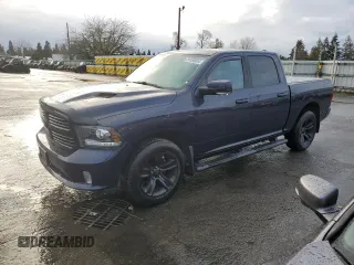2016 Ram 1500 Sport z VIN 1C6RR7MT5GS381974, wystawiony jako Copart lot #81850024 z przebiegiem 96 312 mil mil oraz Szkoda całkowita • Salvage title. Historia ofert i sprzedaży dostępna na DreamBid. Obrazek 1.