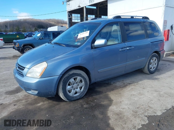 2007 Kia Sedona with VIN KNDMB133576126515, listed as a IAAI auction lot 41497785 with 112,034 mi miles. Bid and sale history available at carsss.com. Image 17.
