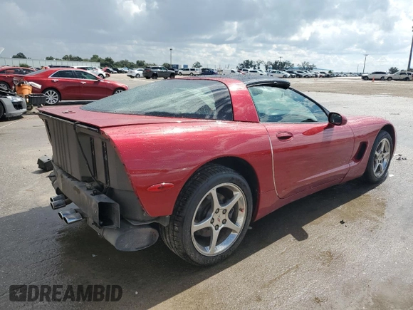 2002 Chevrolet Corvette with VIN 1G1YY22GX25106701, listed as a Copart auction lot 73374264 with 84,145 mi miles and Non Repairable. Bid and sale history available at carsss.com. Image 3.