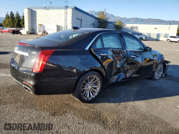 2016 Cadillac CTS Premium Collection RWD with VIN 1G6AT5SS8G0185760, listed as a Copart auction lot 87536205 with 42,480 mi miles and Salvage title. Bid and sale history available at DreamBid. Image 3.