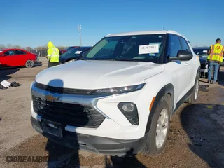 2024 Chevrolet TrailBlazer LS with VIN KL79MMS23RB132959, listed as a IAAI auction lot 41207961 with 18,698 mi miles. Bid and sale history available at carsss.com. Image 17.