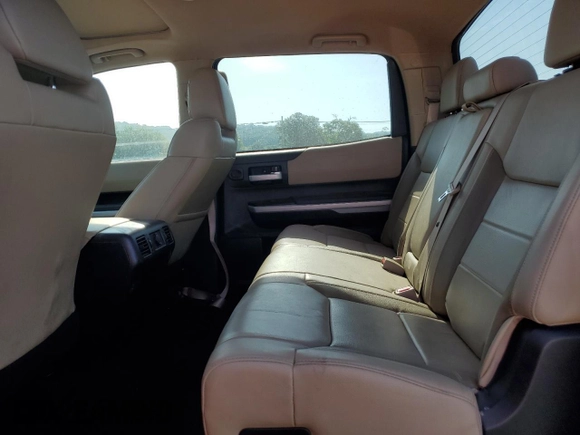 2018 Toyota Tundra SR5 with VIN 5TFHW5F16JX678999, listed as a Copart auction lot 64067595 with 45,627 mi miles and Salvage title. Bid and sale history available at DreamBid. Image 10.