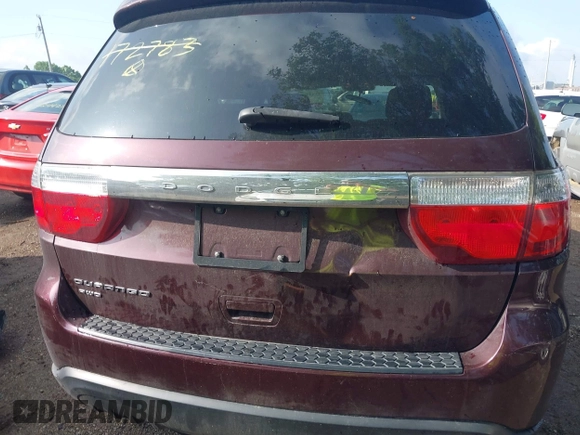 2012 Dodge Durango SXT with VIN 1C4RDJAG5CC172783, listed as a IAAI auction lot 42439477 with 191,890 mi miles and . Bid and sale history available at DreamBid. Image 16.