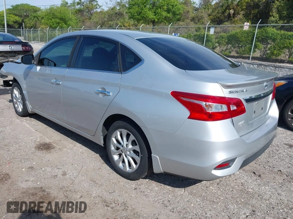 2018 Nissan Sentra SV with VIN 3N1AB7AP2JY213464, listed as a IAAI auction lot 41931871 with 55,065 mi miles. Bid and sale history available at carsss.com. Image 3.