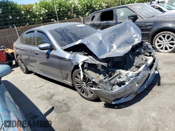 2019 BMW 5 Series 530i with VIN WBAJA5C55KBX87506, listed as a Copart auction lot 67528774 with Not provided miles and Salvage title. Bid and sale history available at DreamBid. Image 4.