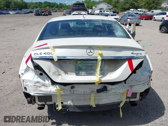 2015 Mercedes-Benz CLS 400 with VIN WDDLJ6HB9FA154511, listed as a IAAI auction lot 42155412 with 88,386 mi miles and . Bid and sale history available at DreamBid. Image 16.