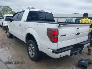 2011 Ford F-150 Lariat with VIN 1FTFW1E6XBFA51159, listed as a IAAI auction lot 41818515 with 178,611 mi miles. Bid and sale history available at carsss.com. Image 3.