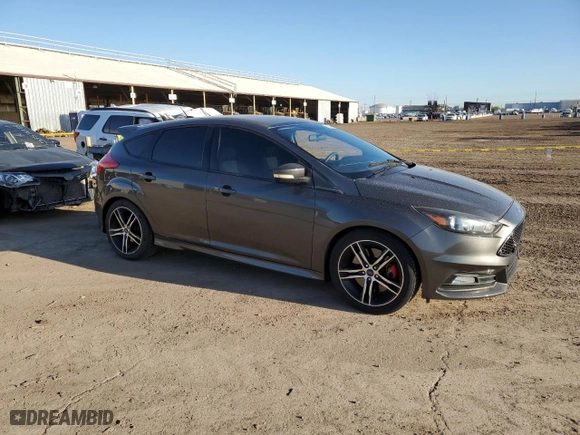 2017 Ford Focus ST with VIN 1FADP3L93HL343104, listed as a Copart auction lot 53575195 with 64,394 mi miles and Clean Title. Bid and sale history available at carsss.com. Image 4.