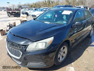 2015 Chevrolet Malibu LS with VIN 1G11B5SLXFF253635, listed as a IAAI auction lot 41660421 with 209,375 mi miles. Bid and sale history available at carsss.com. Image 2.