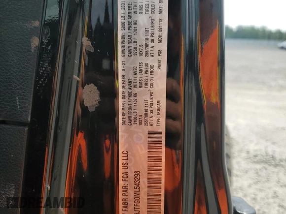 2021 Jeep Gladiator High Altitude с VIN 1C6HJTFG0ML543298, выставлен на аукционе Copart как лот 54225085 с пробегом 69 115 миль миль и Списание • Salvage title. История ставок и продаж доступна на DreamBid. Изображение 12.