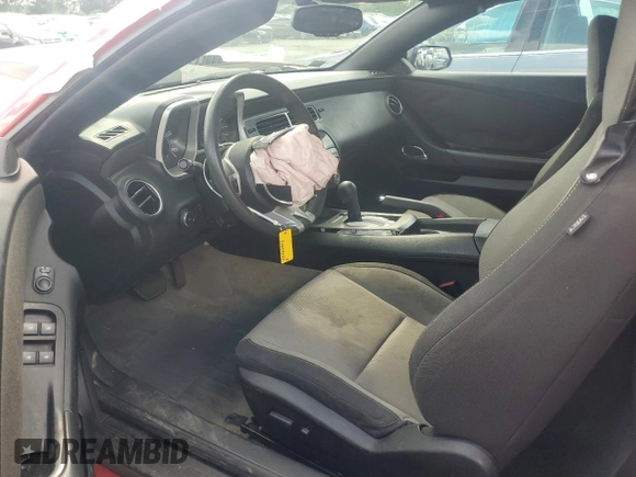 2011 Chevrolet Camaro 1LT with VIN 2G1FB3DD2B9182935, listed as a Copart auction lot 55523415 with 128,580 mi miles and Salvage title. Bid and sale history available at DreamBid. Image 7.