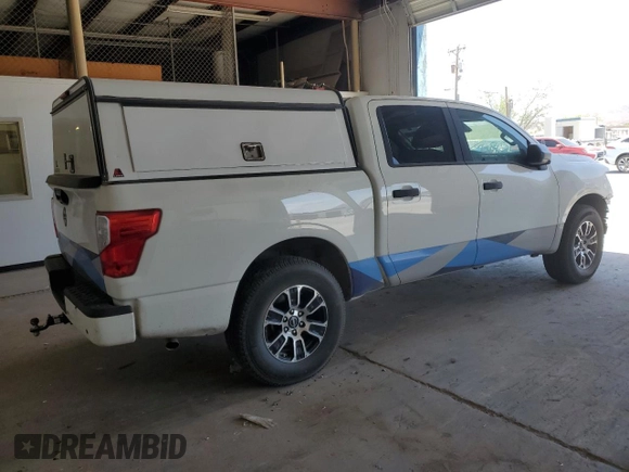 2024 Nissan Titan SV с VIN 1N6AA1EC3RN103324, выставлен на аукционе Copart как лот 47085655 с пробегом 12 241 миль миль и Списание • Salvage title. История ставок и продаж доступна на DreamBid. Изображение 3.