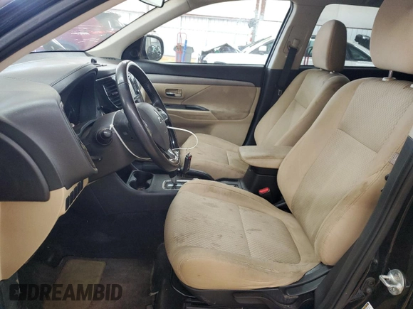 2016 Mitsubishi Outlander SE with VIN JA4AZ3A32GZ007066, listed as a Copart auction lot 53153005 with 176,989 mi miles and Salvage title. Bid and sale history available at DreamBid. Image 7.