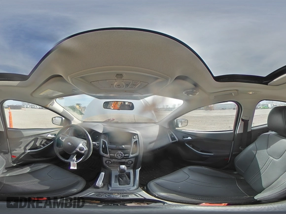 2014 Ford Focus Titanium with VIN 1FADP3N2XEL175862, listed as a Copart auction lot 49873695 with 90,341 mi miles and Salvage title. Bid and sale history available at DreamBid. Image 13.