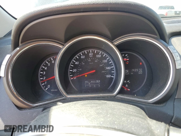 2012 Nissan Murano SV with VIN JN8AZ1MW4CW234808, listed as a Copart auction lot 54537125 with 143,570 mi miles and Salvage Title. Bid and sale history available at carsss.com. Image 9.