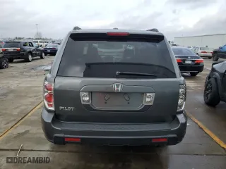 2007 Honda Pilot EX-L with VIN 5FNYF28627B022325, listed as a Copart auction lot 84877754 with 110,766 mi miles and Salvage Title. Bid and sale history available at carsss.com. Image 6.