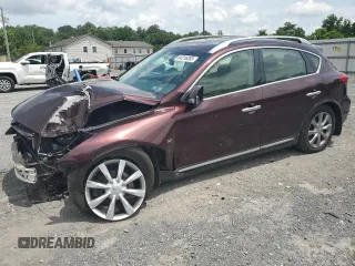 2016 Infiniti QX50 with VIN JN1BJ0RR2GM266942, listed as a Copart auction lot 64316365 with 105,029 mi miles and Salvage title. Bid and sale history available at DreamBid. Image 1.