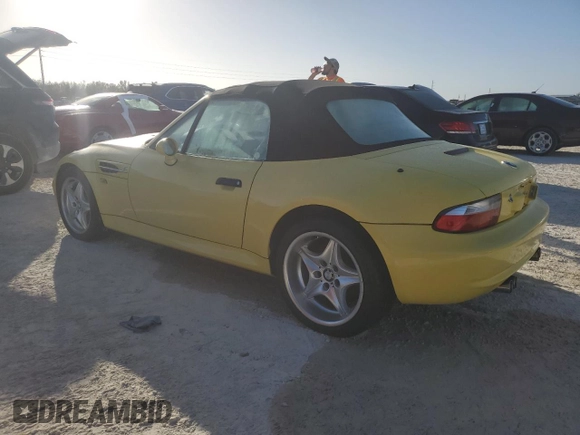 1999 BMW Z3 M Roadster z VIN WBSCK9335XLC88054, wystawiony jako Copart lot #76987034 z przebiegiem Nie podano mil oraz Szkody całkowita. Historia ofert i sprzedaży dostępna na DreamBid. Obrazek 2.