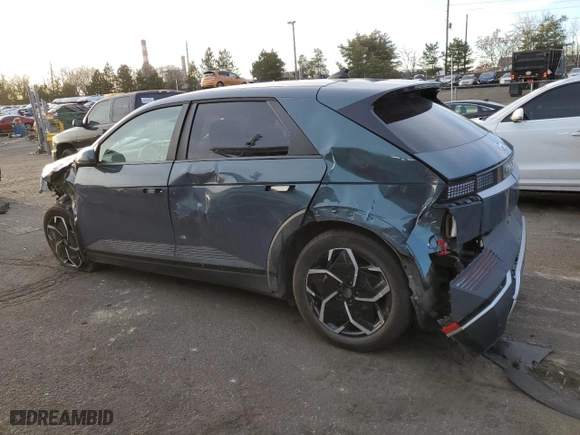 2023 Hyundai IONIQ 5 SEL with VIN KM8KNDAF0PU207197, listed as a Copart auction lot 48351605 with 10,732 mi miles and Salvage Title. Bid and sale history available at carsss.com. Image 2.