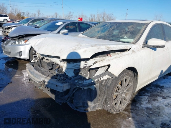 2017 Acura TLX V6 with VIN 19UUB2F31HA004817, listed as a IAAI auction lot 41340265 with 91,926 mi miles. Bid and sale history available at carsss.com. Image 6.