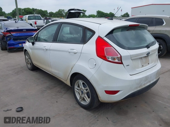 2019 Ford Fiesta SE with VIN 3FADP4EJ2KM157184, listed as a IAAI auction lot 41970286 with 68,900 mi miles. Bid and sale history available at carsss.com. Image 3.