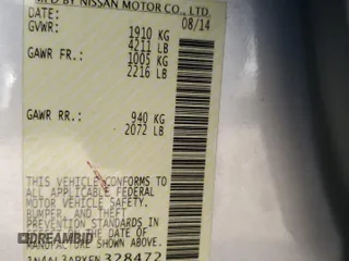 2015 Nissan Altima 2.5 S with VIN 1N4AL3APXFN328472, listed as a Copart auction lot 50723115 with Not Provided miles and Salvage Title. Bid and sale history available at carsss.com. Image 12.