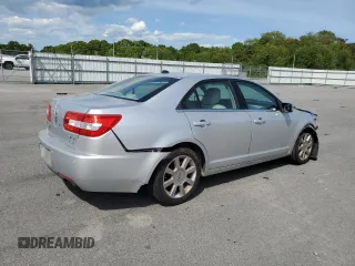 2009 Lincoln MKZ with VIN 3LNHM28T09R633057, listed as a Copart auction lot 58500155 with 83,138 mi miles and Clean title. Bid and sale history available at DreamBid. Image 3.