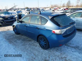 2008 Subaru Impreza Wagon (Natl) i w/Premium Pkg with VIN JF1GH61618H837968, listed as a IAAI auction lot 41292616 with 161,908 mi miles. Bid and sale history available at carsss.com. Image 3.