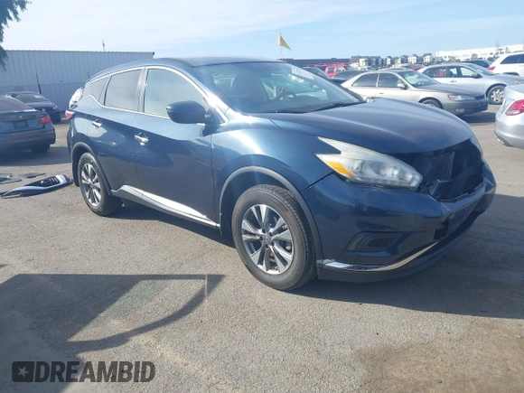 2016 Nissan Murano Platinum with VIN 5N1AZ2MGXGN134715, listed as a IAAI auction lot 41723228 with 123,725 mi miles and . Bid and sale history available at DreamBid. Image 1.