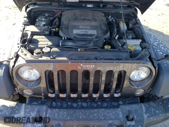 2018 Jeep Wrangler JK Unlimited Sport with VIN 1C4BJWDG9JL894502, listed as a Copart auction lot 89360855 with 100,944 mi miles and Salvage Title. Bid and sale history available at carsss.com. Image 12.