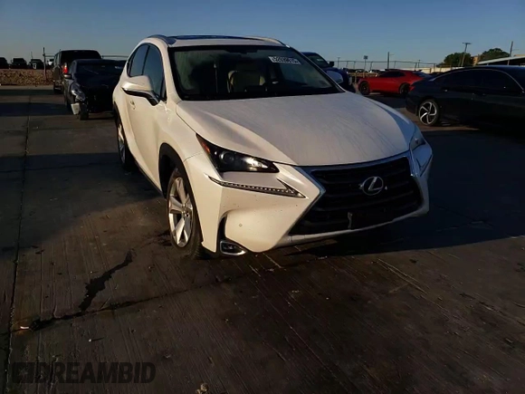 2017 Lexus NX 200t with VIN JTJYARBZ9H2074403, listed as a Copart auction lot 52039815 with 93,589 mi miles and Salvage Title. Bid and sale history available at DreamBid. Image 12.