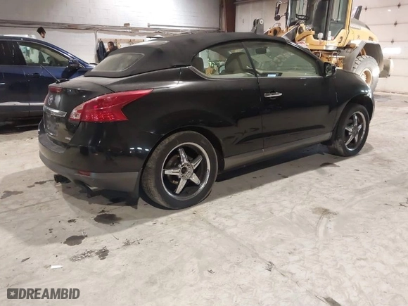 2014 Nissan Murano CrossCabriolet with VIN JN8AZ1FY5EW300719, listed as a IAAI auction lot 41378471 with 133,978 mi miles. Bid and sale history available at carsss.com. Image 4.