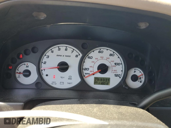 2002 Ford Escape XLT Choice with VIN 1FMCU04172KD00268, listed as a Copart auction lot 61284675 with 118,016 mi miles and Salvage title. Bid and sale history available at DreamBid. Image 9.