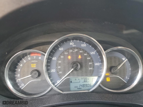 2016 Toyota Corolla L with VIN 5YFBURHE1GP397896, listed as a Copart auction lot 52150525 with 148,906 mi miles and Salvage Title. Bid and sale history available at carsss.com. Image 9.