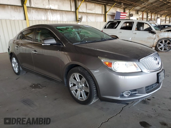 2012 Buick LaCrosse Premium 1 with VIN 1G4GD5E3XCF200304, listed as a Copart auction lot 64322365 with 157,259 mi miles and Salvage title. Bid and sale history available at DreamBid. Image 4.