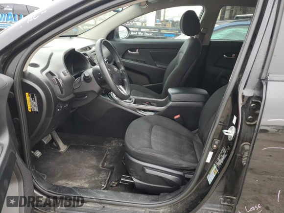 2013 Kia Sportage LX с VIN KNDPB3A27D7378873, выставлен на аукционе Copart как лот 53679455 с пробегом 170 169 миль миль и Списание • Salvage title. История ставок и продаж доступна на DreamBid. Изображение 7.