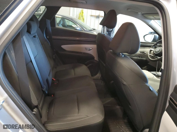 2022 Hyundai Tucson Hybrid Blue with VIN KM8JBCA13NU045713, listed as a Copart auction lot 48371525 with 13,848 mi miles and Salvage Title. Bid and sale history available at carsss.com. Image 11.