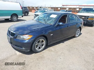 2008 BMW 3 Series 328xi with VIN WBAVC93568K044350, listed as a IAAI auction lot 42163248 with 77,841 mi miles. Bid and sale history available at carsss.com. Image 2.