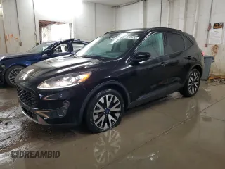 2020 Ford Escape SE Sport Hybrid with VIN 1FMCU0BZ9LUB44913, listed as a Copart auction lot 60105295 with 108,796 mi miles and Salvage title. Bid and sale history available at DreamBid. Image 1.