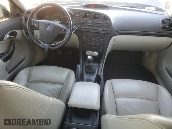 2004 Saab 9-3 Linear with VIN YS3FB45S241020975, listed as a Copart auction lot 83690674 with 160,763 mi miles and Salvage Title. Bid and sale history available at carsss.com. Image 8.