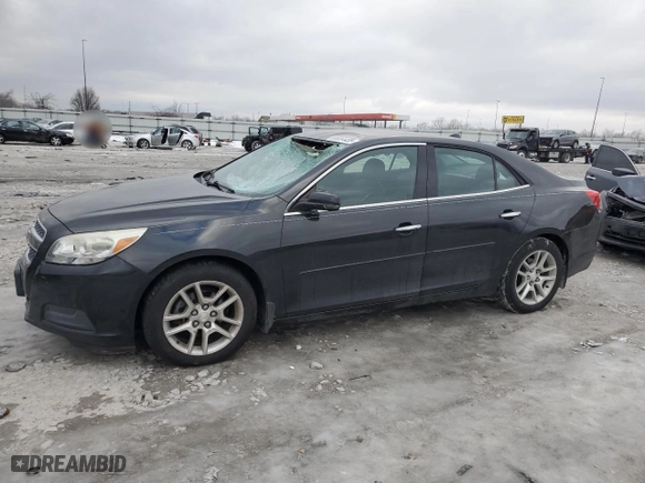 2013 Chevrolet Malibu LT with VIN 1G11C5SAXDF229473, listed as a Copart auction lot 88954435 with 165,325 mi miles and Salvage Title. Bid and sale history available at carsss.com. Image 1.